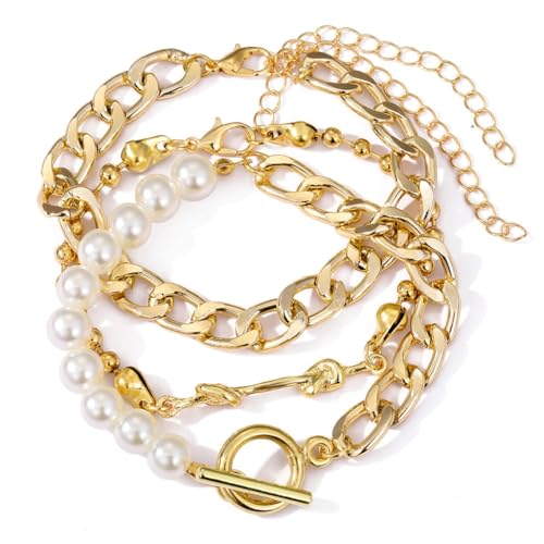 sodeber Eleganter, verstellbarer Schmuckanhänger mit Perlen, geeignet für Partys und Ausflüge, 3 Stück, M, Legierung, Imitationsperle, Kein Edelstein sodeber Eleganter, verstellbarer Schmuckanhänger mit Perlen, geeignet für Partys und Ausflüge, 3 Stück, M, Legierung, Imitationsperle, Kein Edelstein von sodeber
