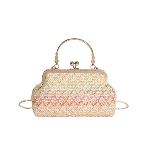 sodeber Modische Abendtasche für Damen, elegante exquisite Handtasche, Dinnerpartys, Shopping und Straßenfotografie, Orange O, Medium sodeber Modische Abendtasche für Damen, elegante exquisite Handtasche, Dinnerpartys, Shopping und Straßenfotografie, Orange O, Medium von sodeber