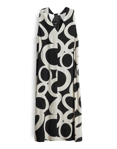 someday Damen Midikleid | QEDIRA Print Neckholderkleid in A-Linie Black, 42 someday Damen Midikleid | QEDIRA Print Neckholderkleid in A-Linie Black, 42 von someday