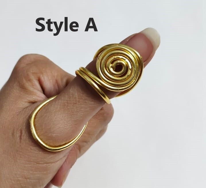 Arthritis Ring, Thumb Mcp Brass Splint Gifts For Her, Christmas Day Arthritis Ring, Thumb Mcp Brass Splint Gifts For Her, Christmas Day von sristhijewels