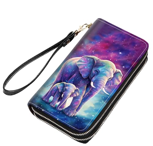 stmedazm Aquarell-Kunst, Meerschildkröten-Druck, Damen, großes Fassungsvermögen, PU-Leder, Doppelreißverschluss, multifunktionale Clutch-Geldbörse für Bargeld, Karten, Münzen, Smartphone, stmedazm Aquarell-Kunst, Meerschildkröten-Druck, Damen, großes Fassungsvermögen, PU-Leder, Doppelreißverschluss, multifunktionale Clutch-Geldbörse für Bargeld, Karten, Münzen, Smartphone, von stmedazm