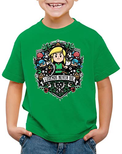 style3 Cocolint Legend T-Shirt für Kinder Awakening Switch Hyrule, Farbe:Grün, Größe:152 style3 Cocolint Legend T-Shirt für Kinder Awakening Switch Hyrule, Farbe:Grün, Größe:152 von style3