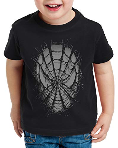 style3 Spider Web T-Shirt für Kinder The Amazing Comic Man DVD blu-ray, Größe:116 von style3