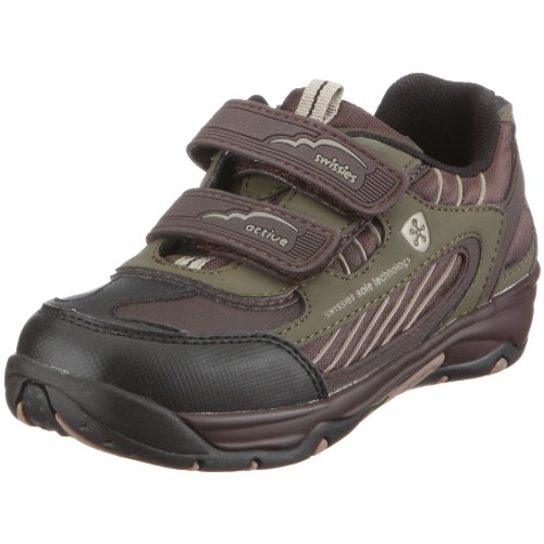 Swissies Fast BF0015M2M1UV Jungen Halbschuhe, grau, ( tobac / jungle ), EU 31 von Swissies