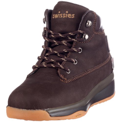 Swissies Mike BF0036L3M0O Unisex - Kinder Stiefel, braun, ( moca / moca ), EU 36 von swissies