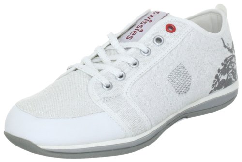 Swissies Thea 2-038-218, Mädchen Halbschuhe, Weiss (White/Silver), EU 32 von Swissies