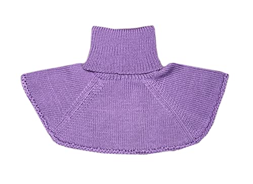Gestrickter Halswärmer für Babys, aus Merinowolle Gr. L, Lilac Gestrickter Halswärmer für Babys, aus Merinowolle Gr. L, Lilac von tevirP