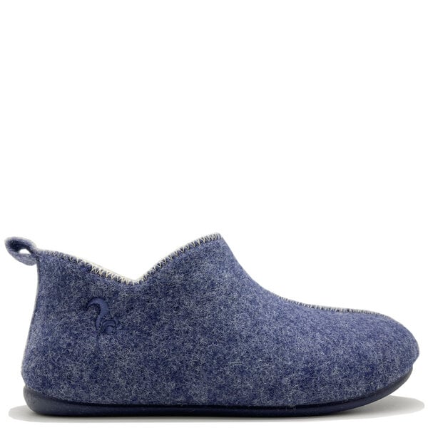 Hausschuh Slipper Boot "thies ®", echte Wolle und Bio-Schurwolle, fair produziert von thies