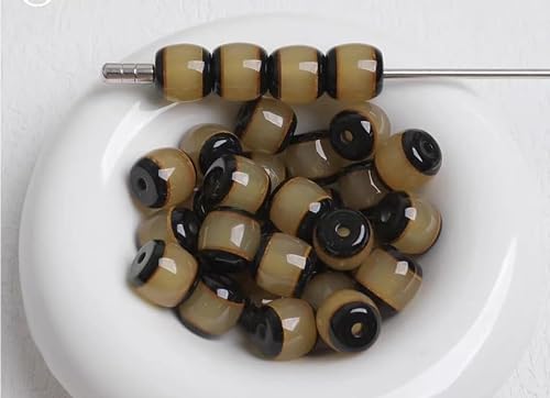 tiHtYYfs Handgemachte Perlen Harzzylinderperlen DIY handgemachtes Schmuckarmbandzubehör (Color : B, Size : One size) von tiHtYYfs