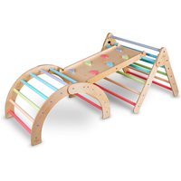 tiSsi® Klettergeräte-Set Pastell bunt von tiSsi