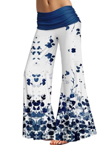 ticticlily Bootcut Yogahose Damen mit Rock Leicht Luftig Gerades Hosenrock Sport Pilates Tanzen Palazzo Hosen Elegante Chic Culottes Hose Schlaghose Freizeithose A7 L ticticlily Bootcut Yogahose Damen mit Rock Leicht Luftig Gerades Hosenrock Sport Pilates Tanzen Palazzo Hosen Elegante Chic Culottes Hose Schlaghose Freizeithose A7 L von ticticlily