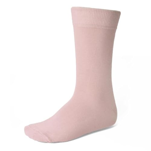 tiemart Einfarbige Herrensocken, blush, Einheitsgröße von tiemart