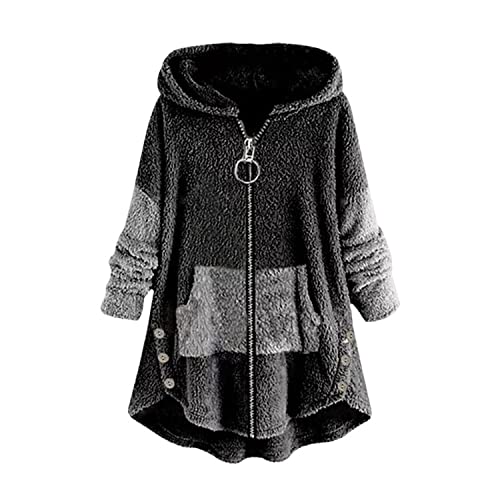 Kapuzenpullover Damen Zip Hoodie Katze Druck Kuschelig Fleecepulli Warm Große Größen Winter Teddy Jacke Casual Plüsch Hoodie Cute Pullover Lang Sweatshirts Plüschjacke Plüschmantel Sweatjacke Kapuzenpullover Damen Zip Hoodie Katze Druck Kuschelig Fleecepulli Warm Große Größen Winter Teddy Jacke Casual Plüsch Hoodie Cute Pullover Lang Sweatshirts Plüschjacke Plüschmantel Sweatjacke von tinetill