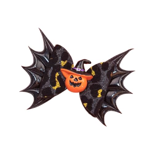 Gothic-Haarspange für Kinder, dunkle Serie, Fledermausflügel, Haarstyling-Zubehör, Halloween, Mottoparty, Kopfschmuck, Halloween-Haarspange, Party-Zubehör von tixoacke