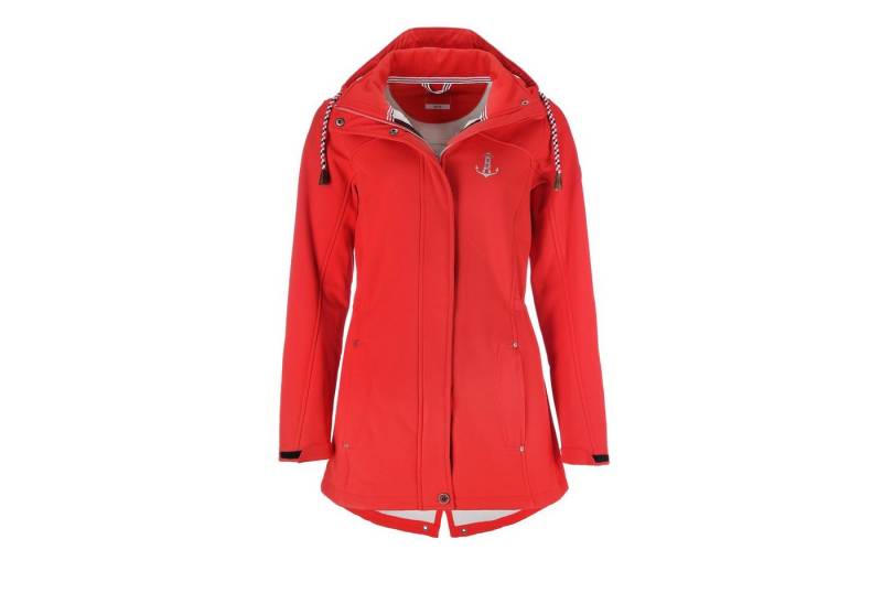 tomBrook Softshelljacke Damen Softshell-Mantel Leuchtturm - Regenjacke mit abnehmbarer Kapuze von tomBrook