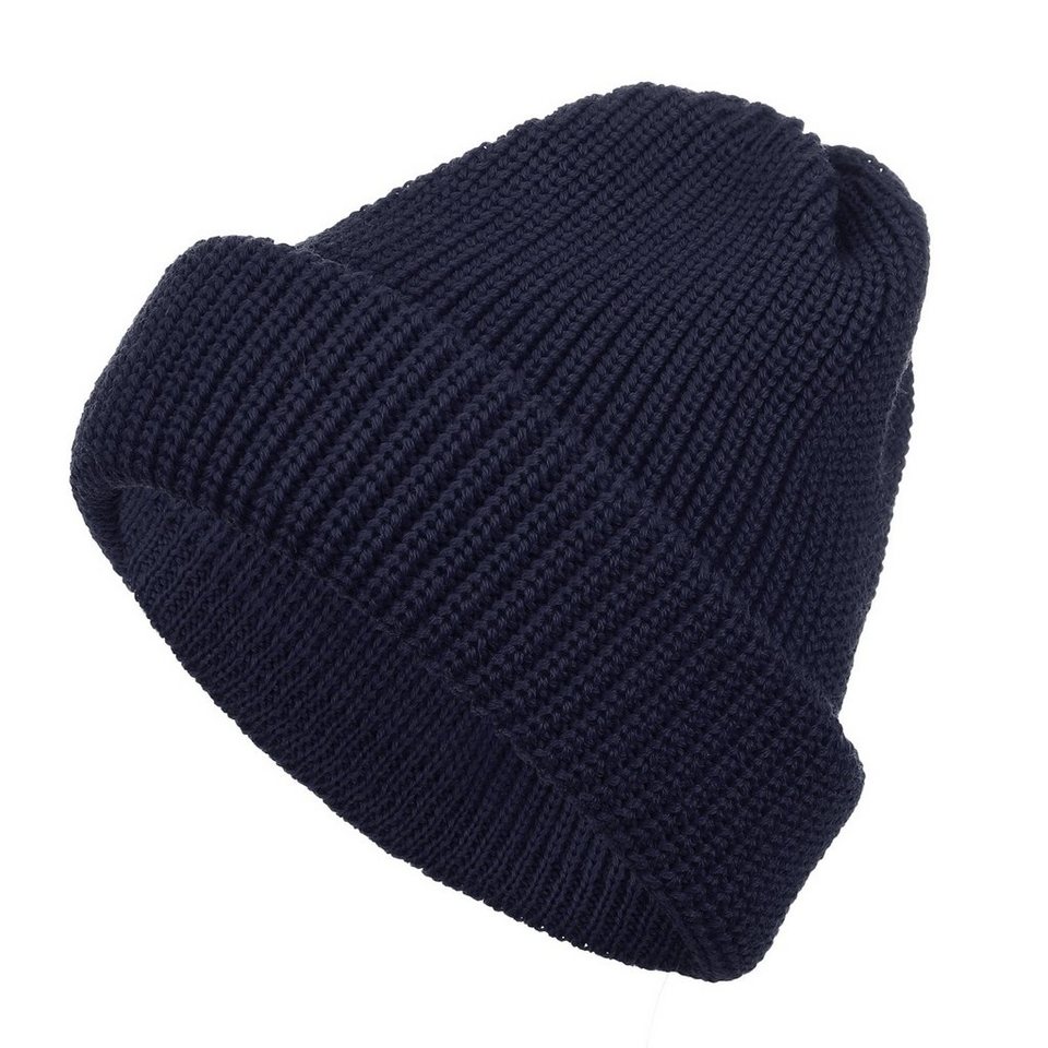 tomBrook Strickmütze Unisex Wollmütze Rollmütze Beanie aus 100% Schurwolle von tomBrook