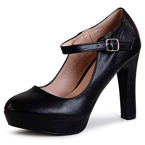 topschuhe24 1879 Damen Plateau Riemchen Pumps, Farbe:Schwarz 1879, Größe:36 EU topschuhe24 1879 Damen Plateau Riemchen Pumps, Farbe:Schwarz 1879, Größe:36 EU von topschuhe24