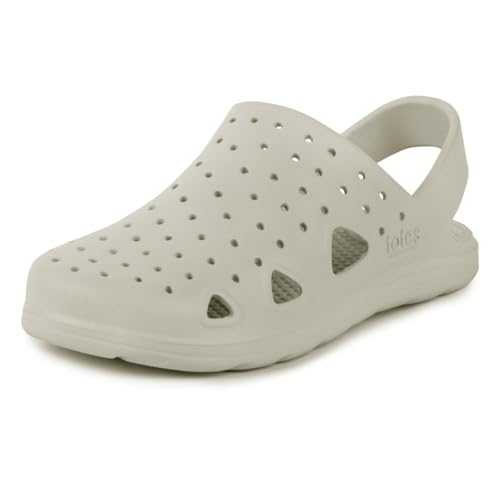 Totes SOLBOUNCE Kids Clog, stone, 27/28 EU von totes