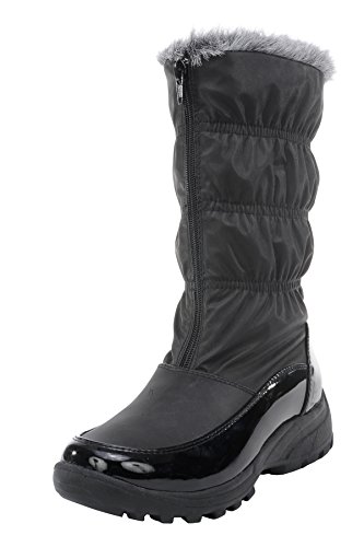 totes Damen Sled Snow Boot, Schwarz, 39 EU von totes