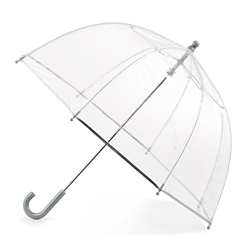 totes Kinder-Regenschirm mit einfachem Griff, transparent, transparent, Einheitsgröße, Regenschirm für Kinder, transparent, mit einfachem Griff, für Jungen und Mädchen von totes