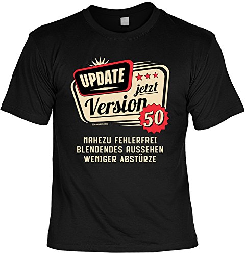 tolles T-Shirt zum 50. Geburtstag - Leiberl Papa Geschenk zum 50 Geburtstag 50 Jahre Geburtstagsgeschenk 50-jähriger So gut Sieht Man mit Baujahr 1970 aus (L, Update 50) von Träumeland