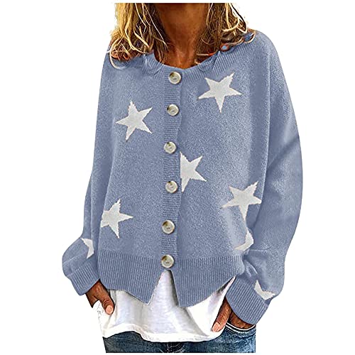 tsaChick Cropped Cardigan Sweatshirt Mode Damen Langarm Print Strickjacke Herbst Casual Mantel Bluse Top KSH19 von tsaChick