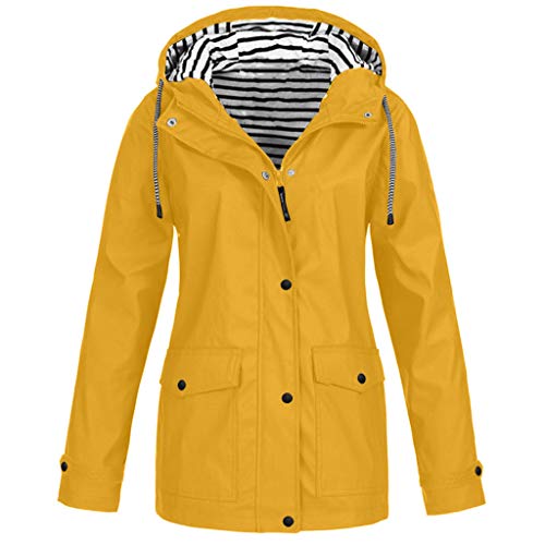 tsaChick Damen Softshelljacke Damen Regenmantel Friesennerz Gestreiftes Innenfutter tsaChick Damen Softshelljacke Damen Regenmantel Friesennerz Gestreiftes Innenfutter von tsaChick