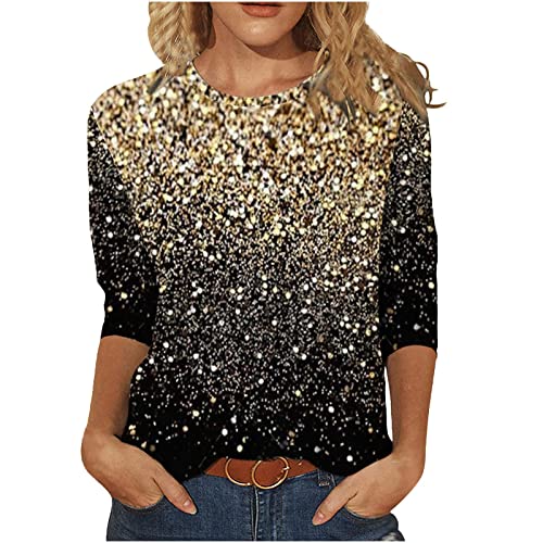 tsaChick Damenpullover Langarm Loose Rundhals Bluse Pulli Langarm Bedruckte O-Neck Tops Sweatshirt Bluse T-Shirt Hemd Tunika Pullover für Damen S-3XL tsaChick Damenpullover Langarm Loose Rundhals Bluse Pulli Langarm Bedruckte O-Neck Tops Sweatshirt Bluse T-Shirt Hemd Tunika Pullover für Damen S-3XL von tsaChick