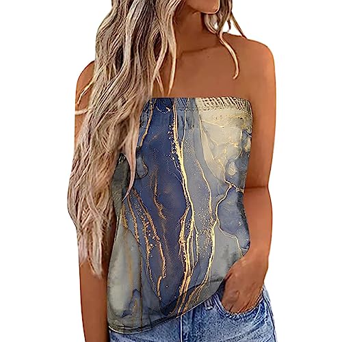 tsaChick Fledermaus Shirt Damen Damen Crop Top Bauchfrei Sommertop Einschulterfrei Croptop Cut Outs Ärmllos T-Shirts Vest Festival Outfit Croptops für Party von tsaChick