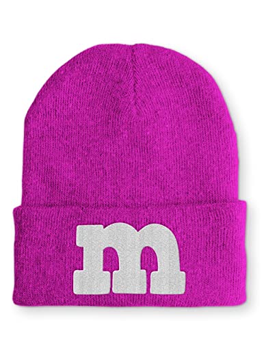 tshirtladen M lustiges Statement Beanie Mütze mit Spruch, Farbe: Pink von tshirtladen