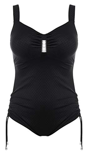 ulla Lingerie féminine Badeanzug St. Tropez Cup B-K mit Bügel 9112 schwarz 105I von ulla