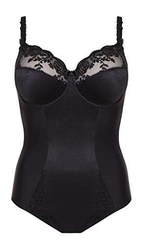 ulla Lingerie féminine Body Ella Cup B-G mit Bügel 3673 schwarz 115B von ulla