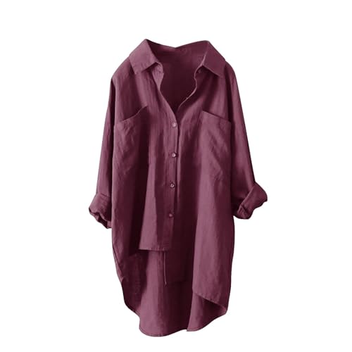 Musselin Bluse Damen, Leinenbluse Damen Sommer Herbst Langarm Große Größen Tunika V-Ausschnitt Hemdbluse Blusenkleid Leinen Elegant Longbluse Blusenshirt Mittelalter Tuniken Damenblusen Musselin Bluse Damen, Leinenbluse Damen Sommer Herbst Langarm Große Größen Tunika V-Ausschnitt Hemdbluse Blusenkleid Leinen Elegant Longbluse Blusenshirt Mittelalter Tuniken Damenblusen von unilarinna