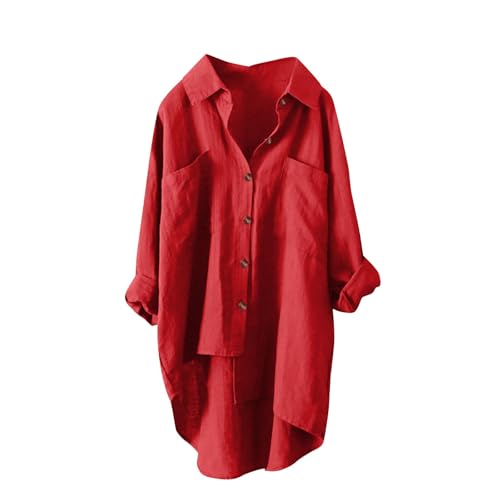 Musselin Bluse Damen, Leinenbluse Damen Sommer Herbst Langarm Große Größen Tunika V-Ausschnitt Hemdbluse Blusenkleid Leinen Elegant Longbluse Blusenshirt Mittelalter Tuniken Damenblusen Musselin Bluse Damen, Leinenbluse Damen Sommer Herbst Langarm Große Größen Tunika V-Ausschnitt Hemdbluse Blusenkleid Leinen Elegant Longbluse Blusenshirt Mittelalter Tuniken Damenblusen von unilarinna