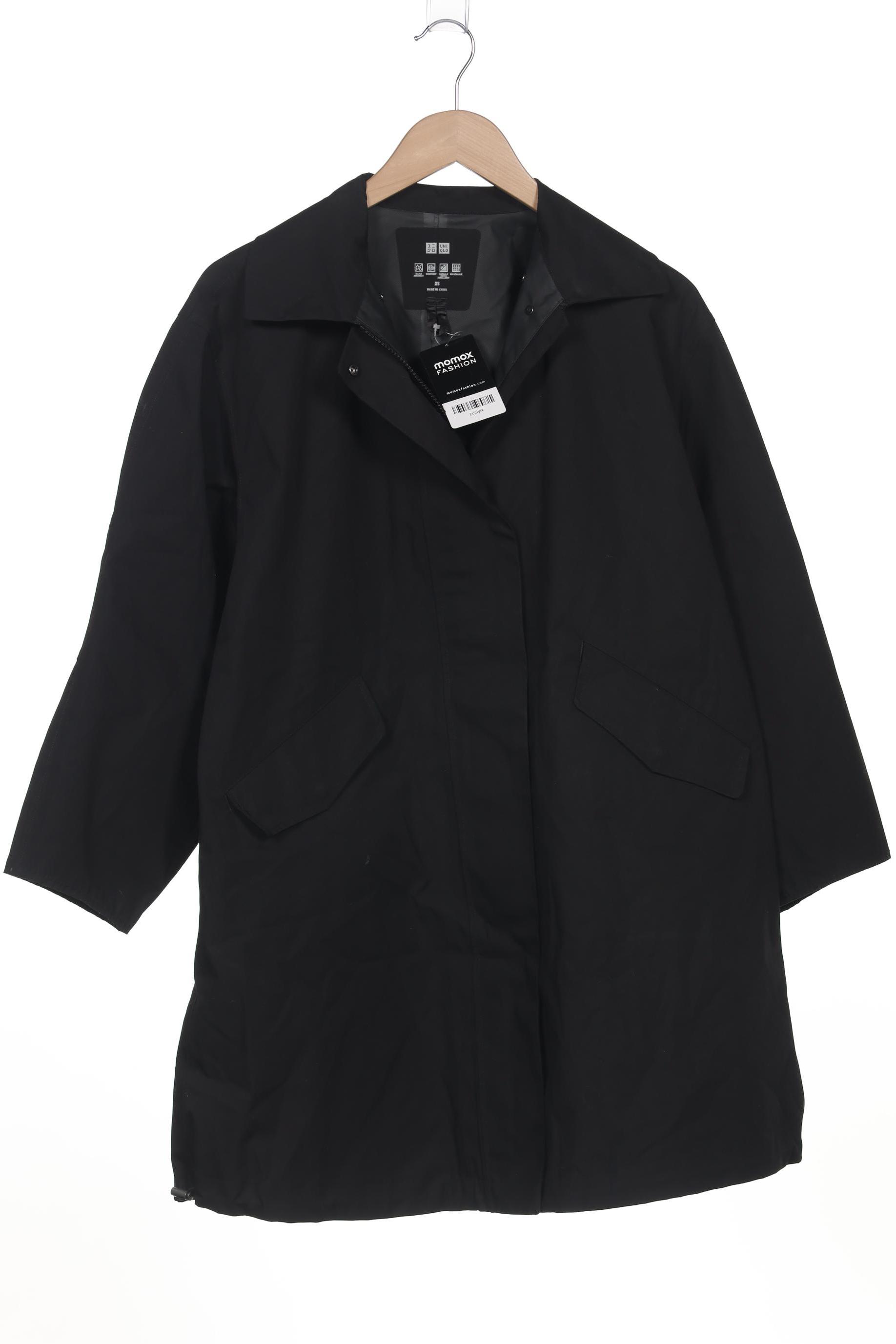 uniqlo Herren Mantel, schwarz, Gr. 44 von uniqlo