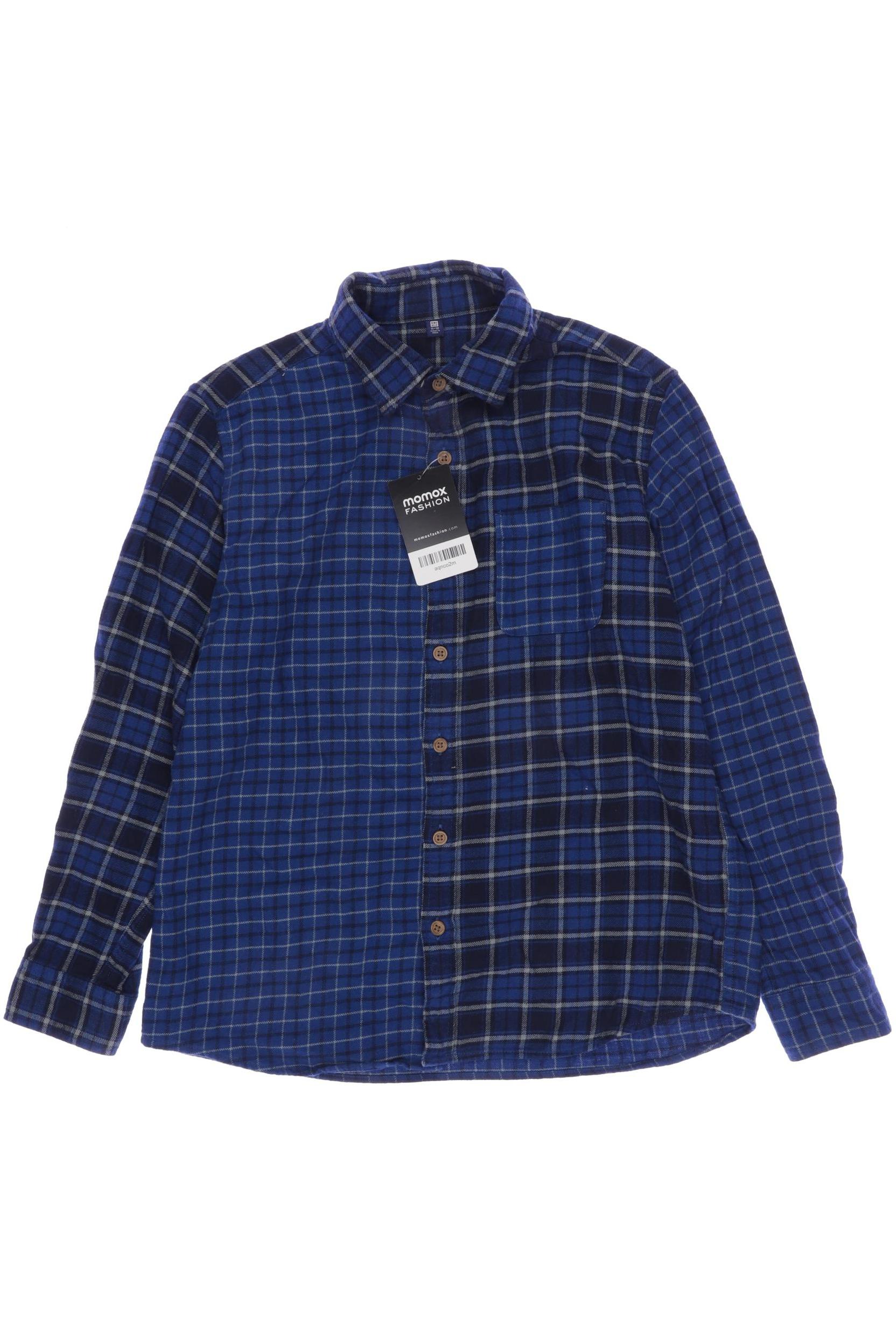 uniqlo Herren Hemd, blau, Gr. 152 von uniqlo