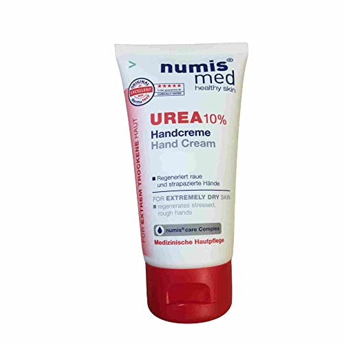 Numis Med Urea 10% Handcreme 3er Pack (3x75ml Tube) + usy Block von usy