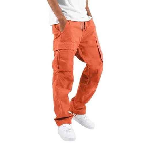 uxxnjfg Cargohose Herren, Cargo Hosen Herren Stretch Trainingshose Arbeitshosen Mit Taschen Hosen Baggy Dschungelcamp Kostüm Trekkinghose Tactical Camouflage Outdoorhose Orange 3XL uxxnjfg Cargohose Herren, Cargo Hosen Herren Stretch Trainingshose Arbeitshosen Mit Taschen Hosen Baggy Dschungelcamp Kostüm Trekkinghose Tactical Camouflage Outdoorhose Orange 3XL von uxxnjfg