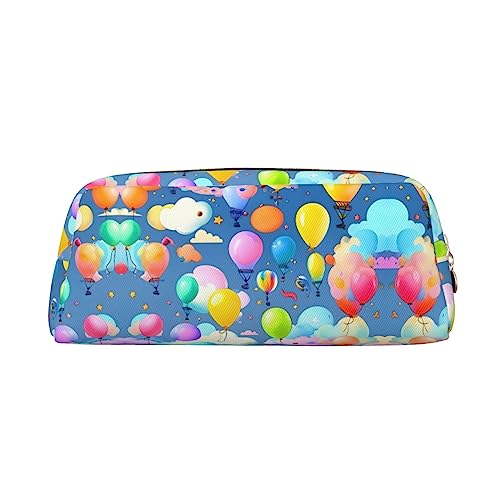 vacsAX Bunte Luftballons Bleistift Fall Bleistift Beutel Münze Beutel Kosmetiktasche Büro Schreibwaren Organizer Tragbare Bleistift Tasche von vacsAX