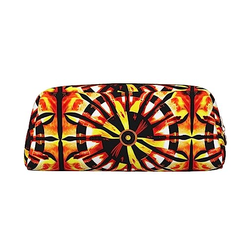 vacsAX Burning Totem Pencil Case Pencil Pouch Coin Pouch Cosmetic Bag Office Stationery Organizer Portable Pencil Bag von vacsAX