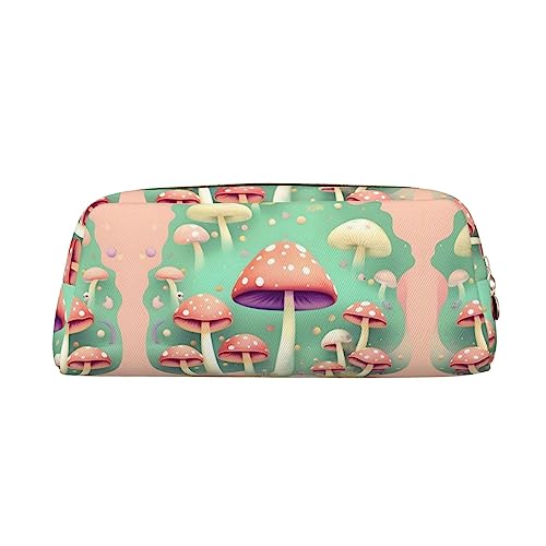 vacsAX Dream Mushroom Pencil Case Pencil Pouch Coin Pouch Cosmetic Bag Office Stationery Organizer Portable Pencil Bag von vacsAX