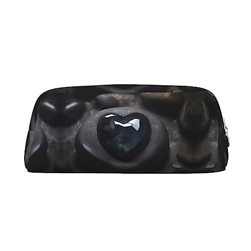 vacsAX Mysterious Love Stone Pencil Case Pencil Pouch Coin Pouch Cosmetic Bag Office Stationery Organizer Portable Pencil Bag von vacsAX