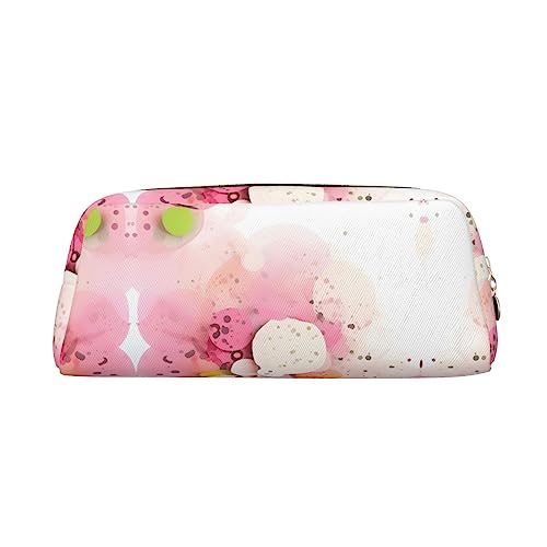 vacsAX Rosa Papier schneiden Kunst Bleistift Fall Bleistift Beutel Münze Beutel Kosmetiktasche Büro Schreibwaren Organizer Tragbare Bleistift Tasche von vacsAX