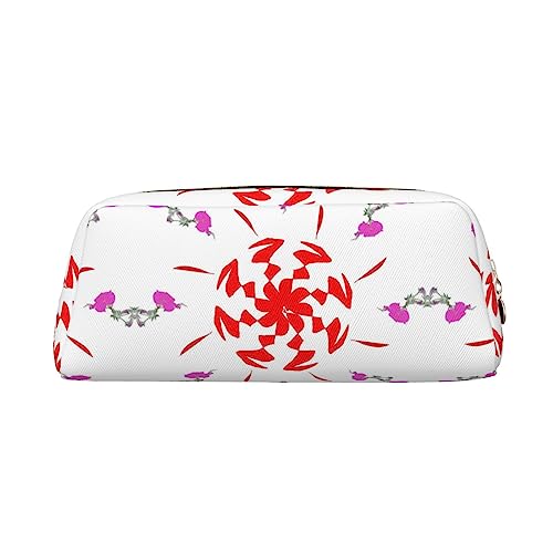 vacsAX Rotierende und fliegende Blumen Bleistift Fall Bleistift Beutel Münze Beutel Kosmetiktasche Büro Schreibwaren Organizer Tragbare Bleistift Tasche von vacsAX