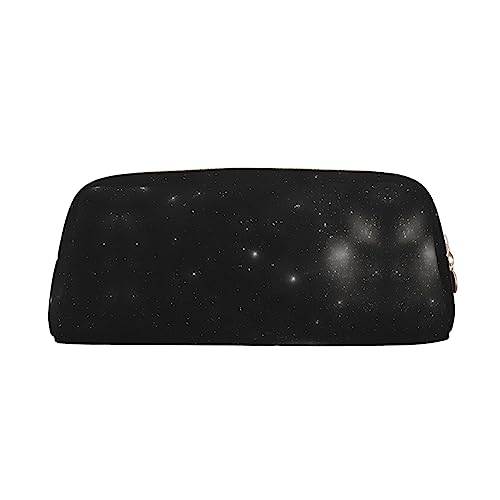 vacsAX Schwarz und weiß galaxy Bleistift Fall Bleistift Beutel Münze Beutel Kosmetiktasche Büro Schreibwaren Organizer Tragbare Bleistift Tasche von vacsAX