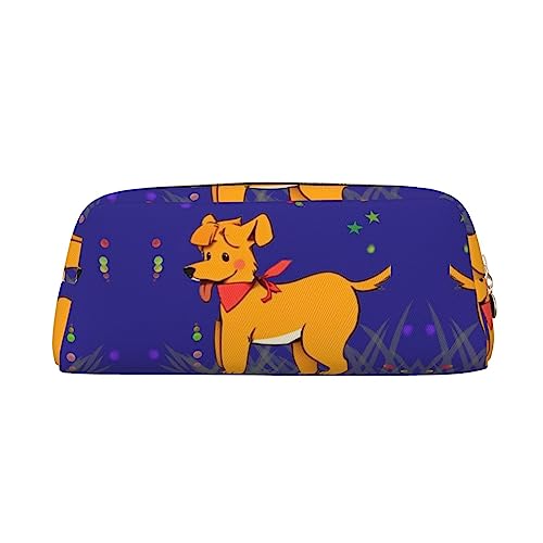 vacsAX Spuckende Zunge Cartoon Hund Bleistift Fall Bleistift Tasche Münze Beutel Kosmetiktasche Büro Schreibwaren Organizer Tragbare Bleistift Tasche von vacsAX