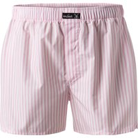 van Laack Herren Boxershorts rosa Baumwolle Gestreift von van Laack