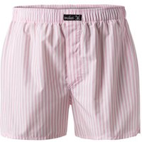 van Laack Herren Boxershorts rosa Baumwolle gestreift von van Laack