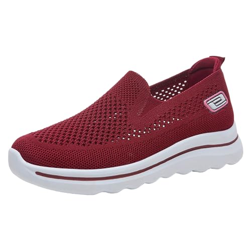 Damen Sneaker Turnschuhe Sportschuhe Running Tennis Schuhe Freizeit StraßEnlaufschuhe Mesh Fashion Leichtgewichts Atmungsaktiv Walkingschuhe, Outdoor | Fitness | Jogging Sportsschuhe von vejtmcc