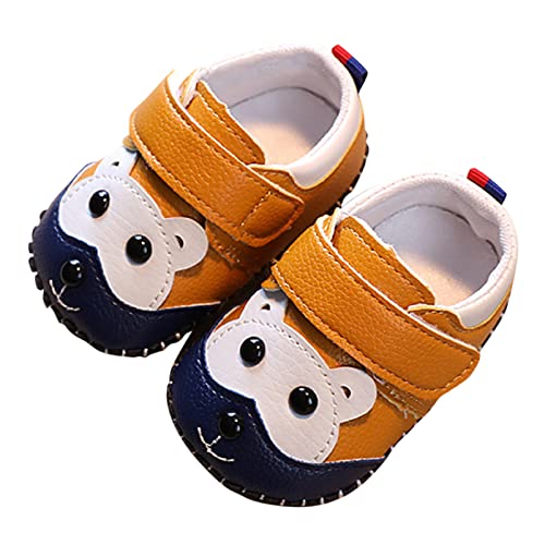 vejtmcc Baby Mädchen Weiche Kleinkind Schuhe Kleinkind Kleinkind Schuhe Cartoon Prinzessin Schuhe Turnschuhe Sandalen Baby Mädchen 19 (Khaki, 21 Infant) von vejtmcc